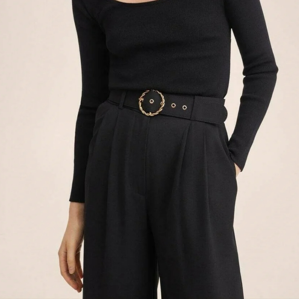 ๐๏ธ Mango Wide Leg Smart 312 Pants - Picture 3 of 15